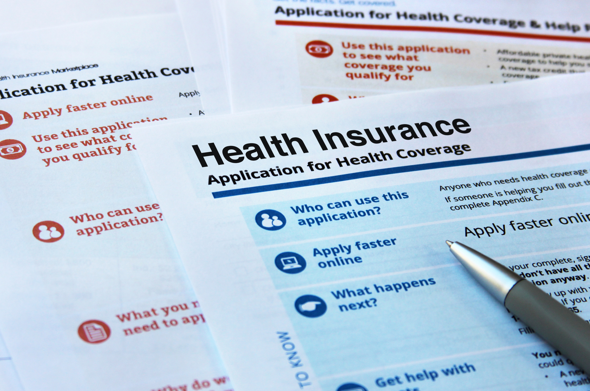 Health Insurance Form for a Self-Employed
