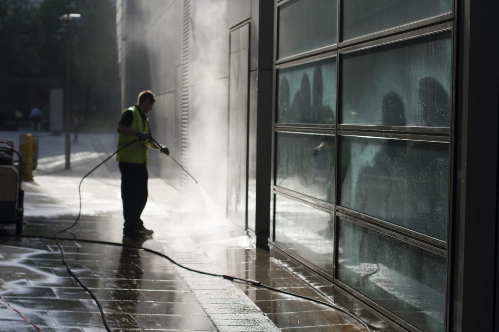 Pressure Wash Concrete
